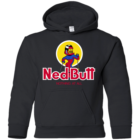 Sweatshirts Black / YS Ned Butt Youth Hoodie