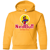 Sweatshirts Gold / YS Ned Butt Youth Hoodie