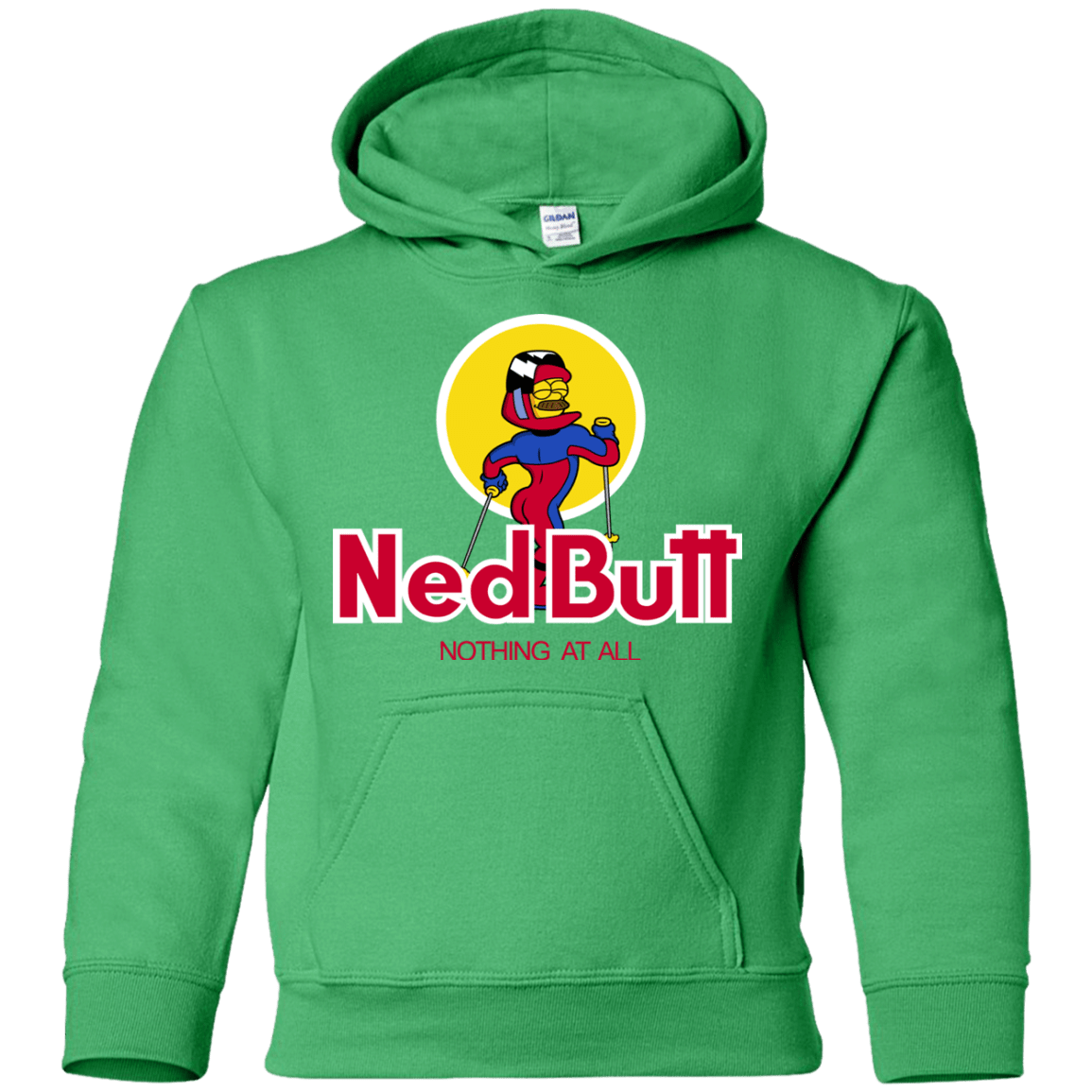 Sweatshirts Irish Green / YS Ned Butt Youth Hoodie