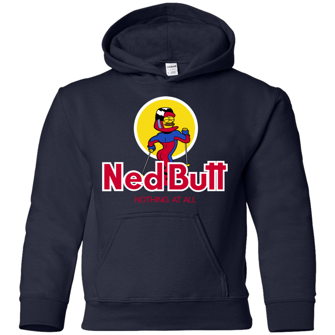 Sweatshirts Navy / YS Ned Butt Youth Hoodie