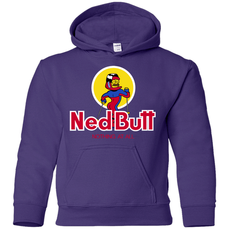 Sweatshirts Purple / YS Ned Butt Youth Hoodie