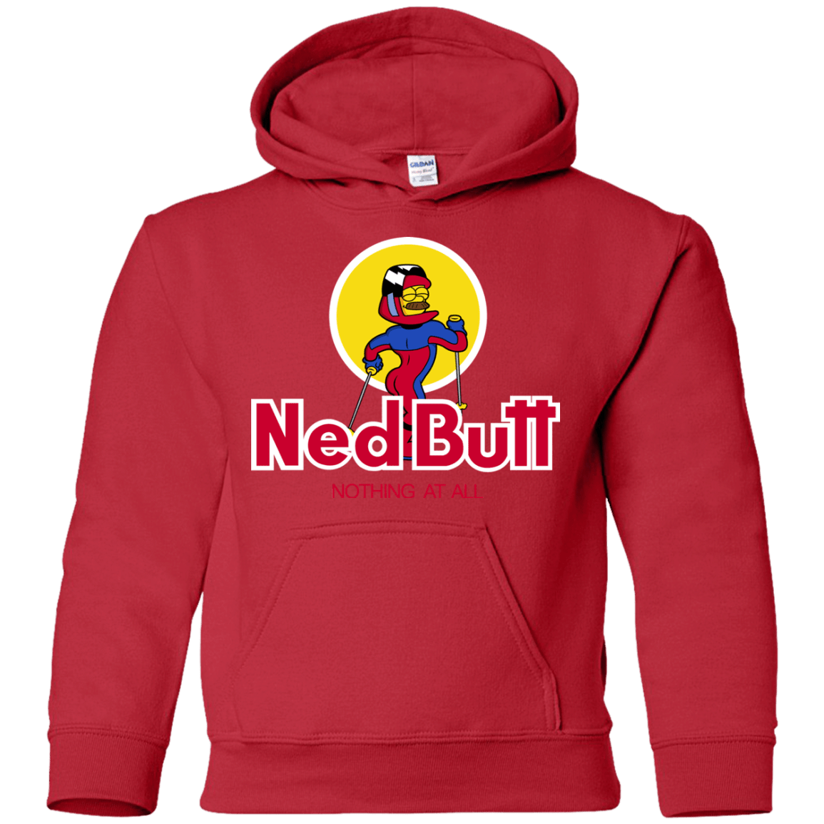 Sweatshirts Red / YS Ned Butt Youth Hoodie