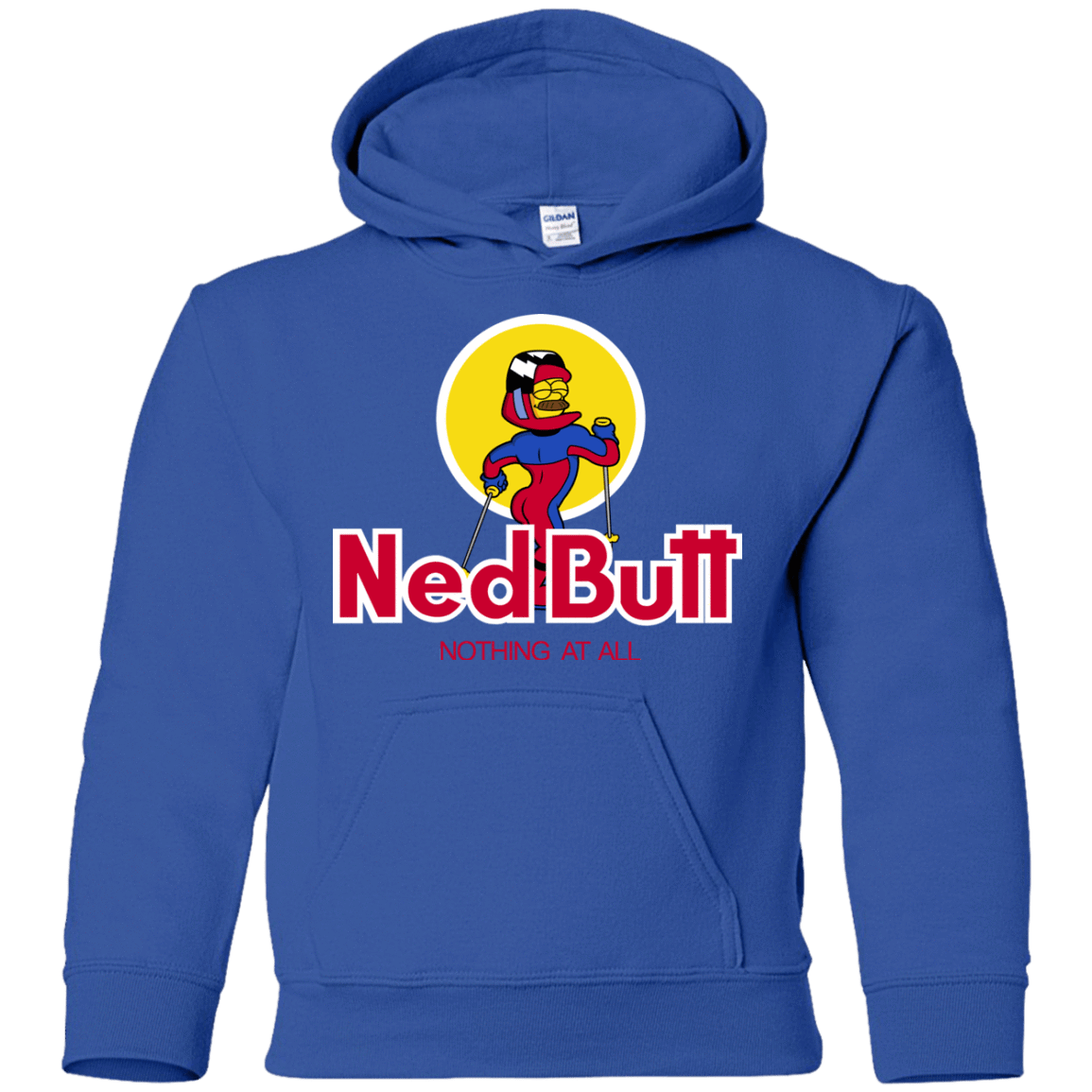 Sweatshirts Royal / YS Ned Butt Youth Hoodie