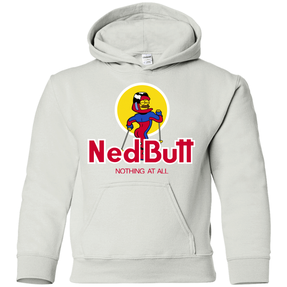 Sweatshirts White / YS Ned Butt Youth Hoodie