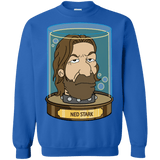 Sweatshirts Royal / Small Ned Stark Head Crewneck Sweatshirt