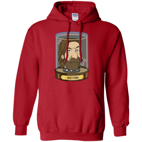 Sweatshirts Red / Small Ned Stark Head Pullover Hoodie