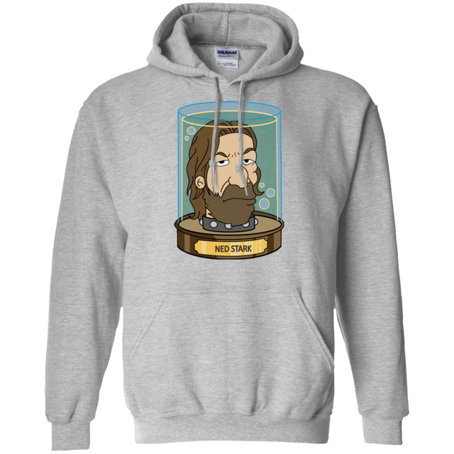 Sweatshirts Sport Grey / Small Ned Stark Head Pullover Hoodie