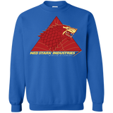 Sweatshirts Royal / S Ned Stark Industries Crewneck Sweatshirt