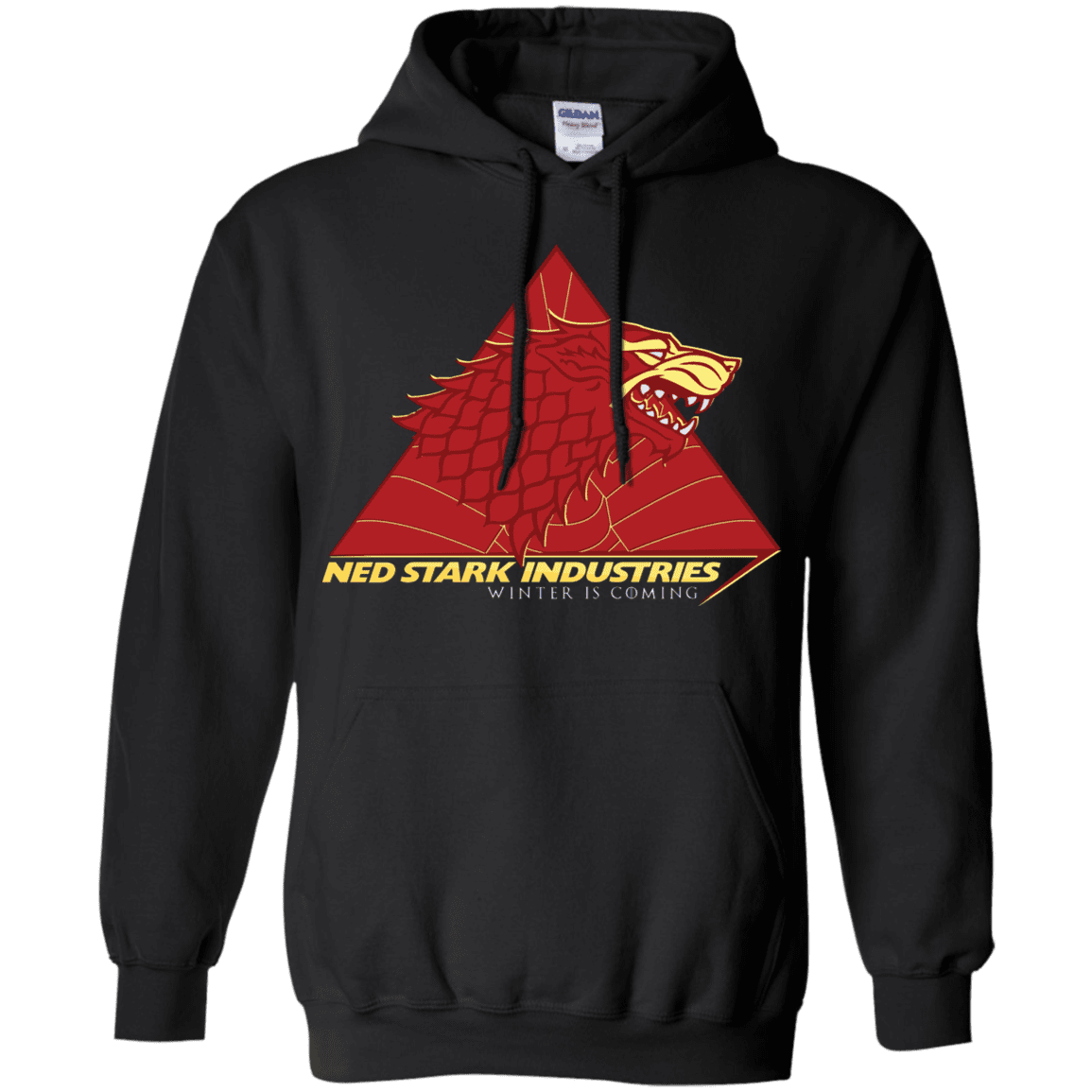 Sweatshirts Black / S Ned Stark Industries Pullover Hoodie