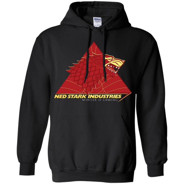 Sweatshirts Black / S Ned Stark Industries Pullover Hoodie