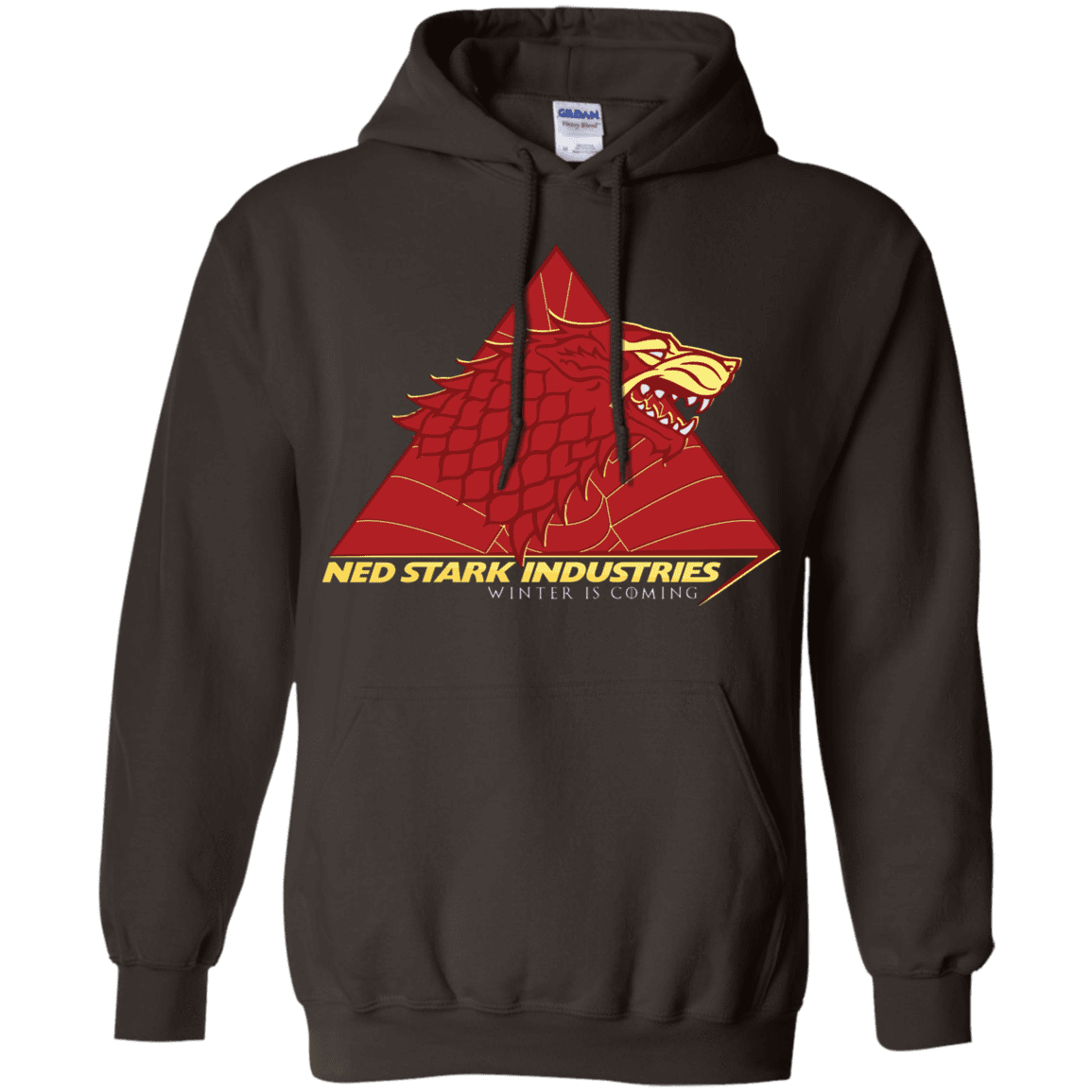 Sweatshirts Dark Chocolate / S Ned Stark Industries Pullover Hoodie