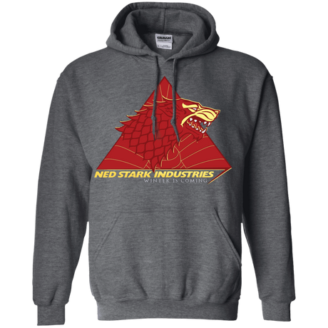 Sweatshirts Dark Heather / S Ned Stark Industries Pullover Hoodie