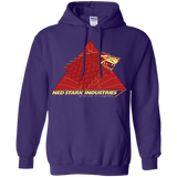 Sweatshirts Purple / S Ned Stark Industries Pullover Hoodie