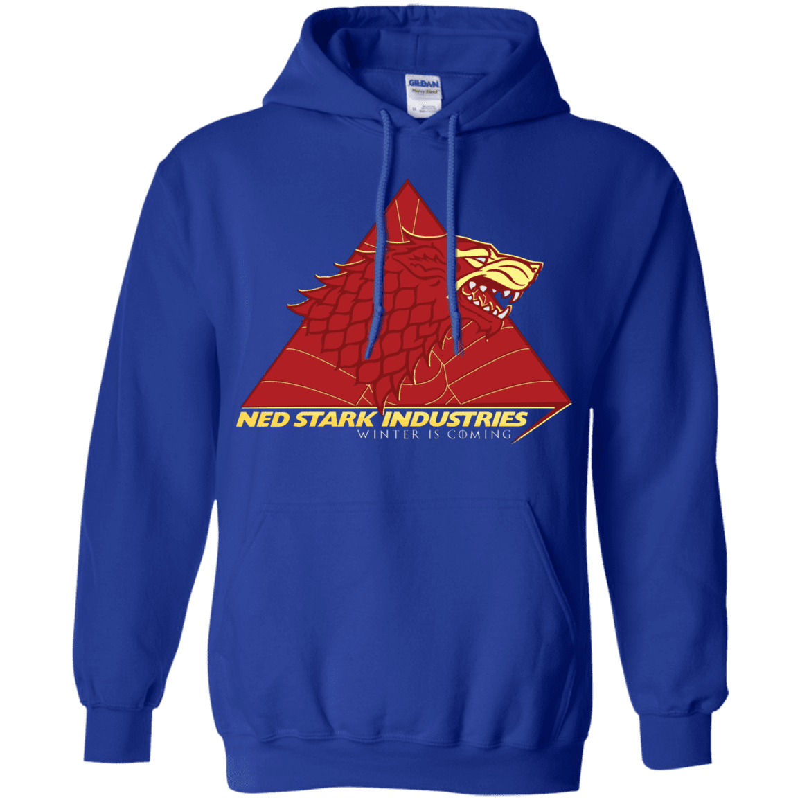 Sweatshirts Royal / S Ned Stark Industries Pullover Hoodie