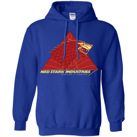 Sweatshirts Royal / S Ned Stark Industries Pullover Hoodie