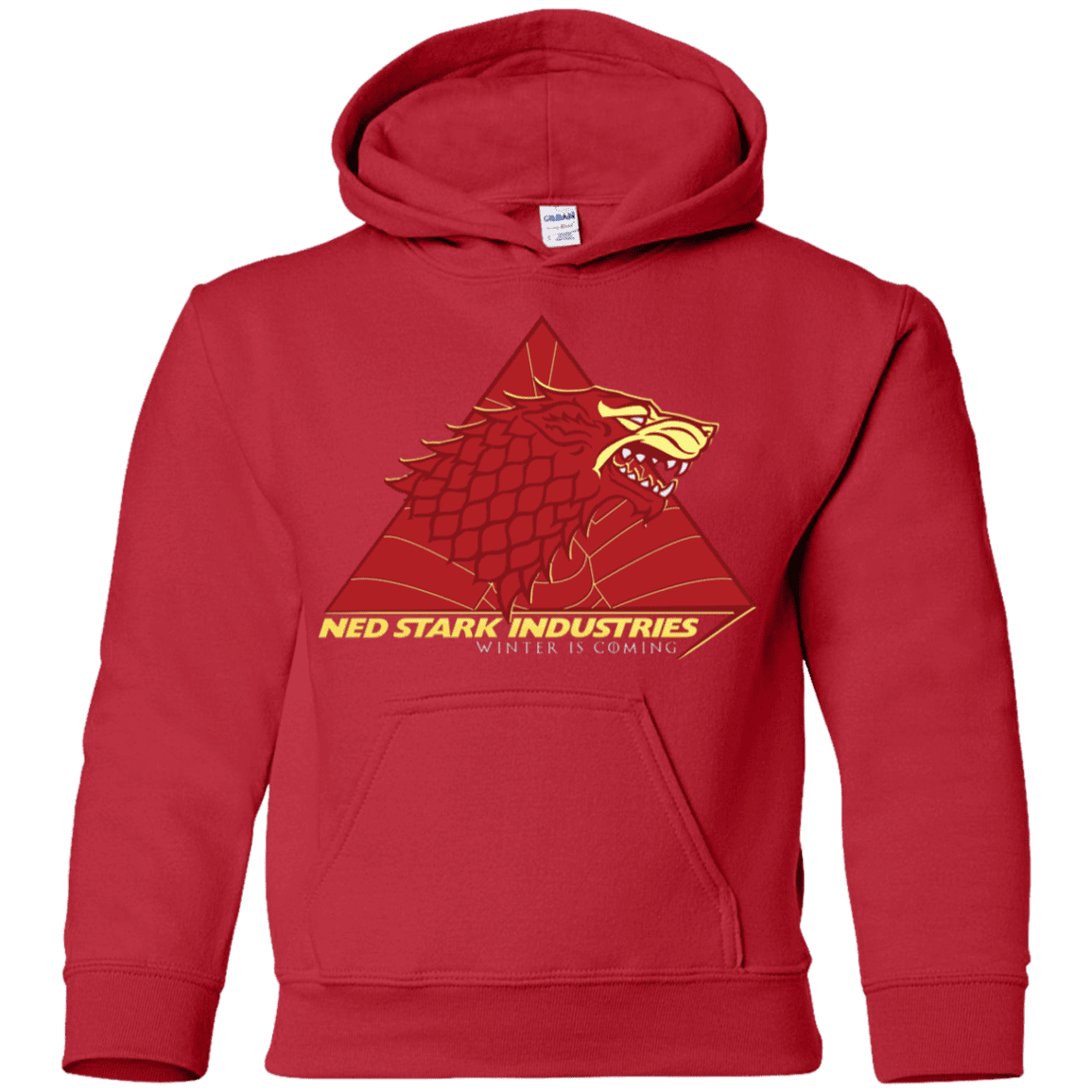 Sweatshirts Red / YS Ned Stark Industries Youth Hoodie