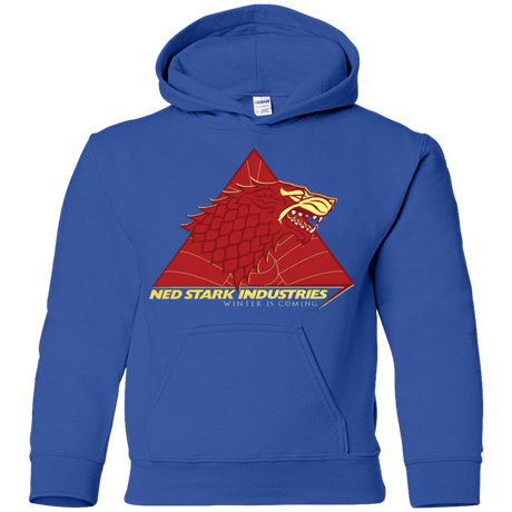 Sweatshirts Royal / YS Ned Stark Industries Youth Hoodie