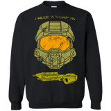 Sweatshirts Black / S Need a Weapon Crewneck Sweatshirt