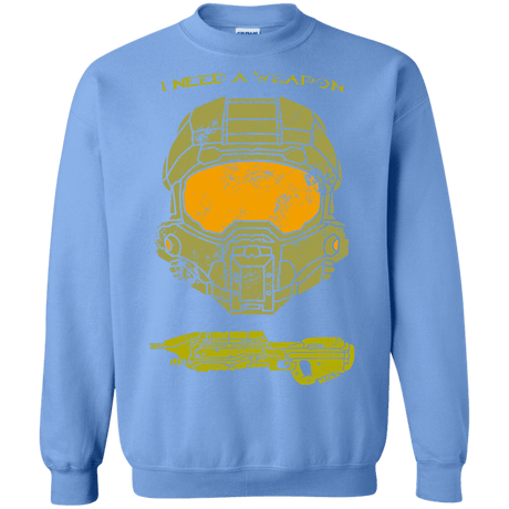 Sweatshirts Carolina Blue / S Need a Weapon Crewneck Sweatshirt