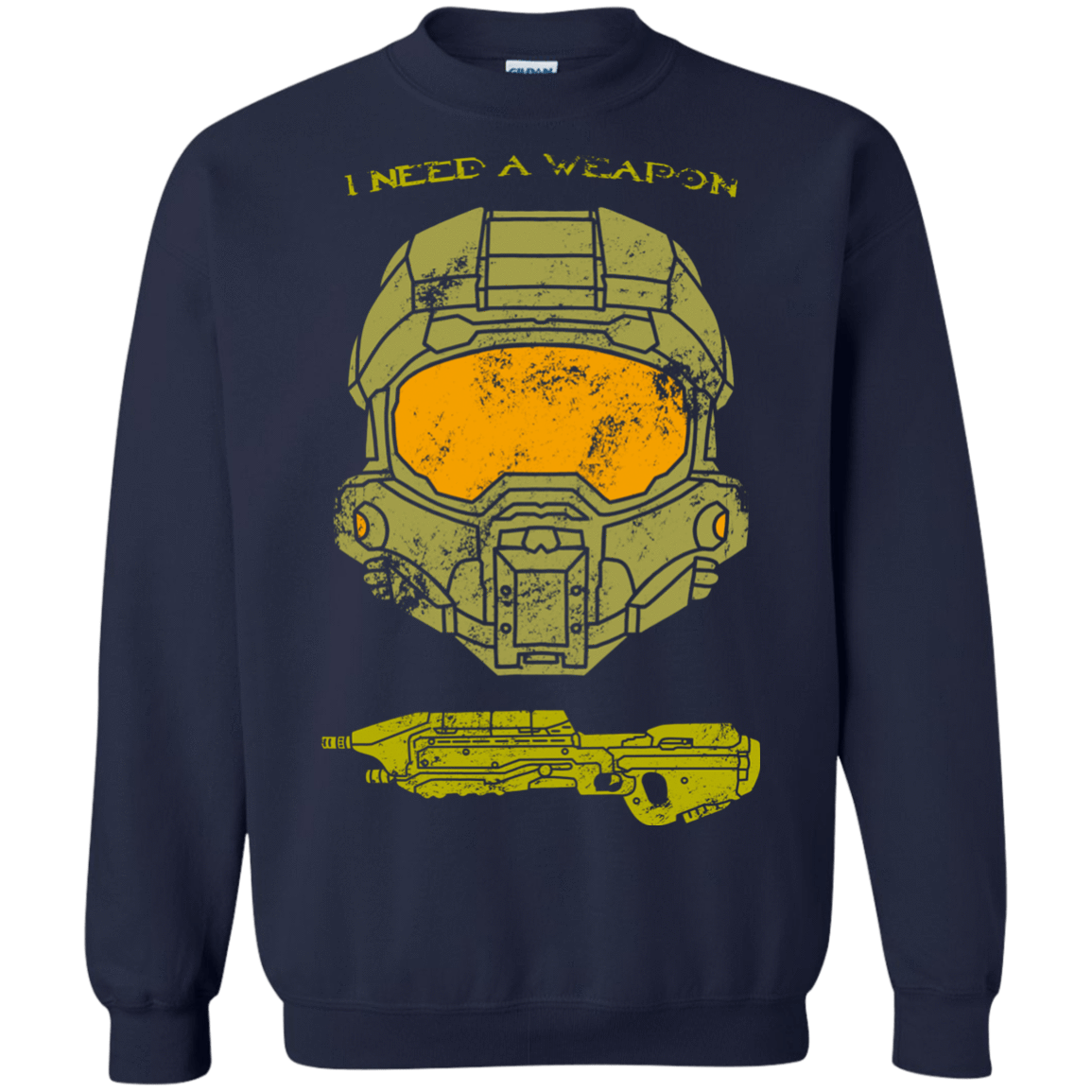 Sweatshirts Navy / S Need a Weapon Crewneck Sweatshirt