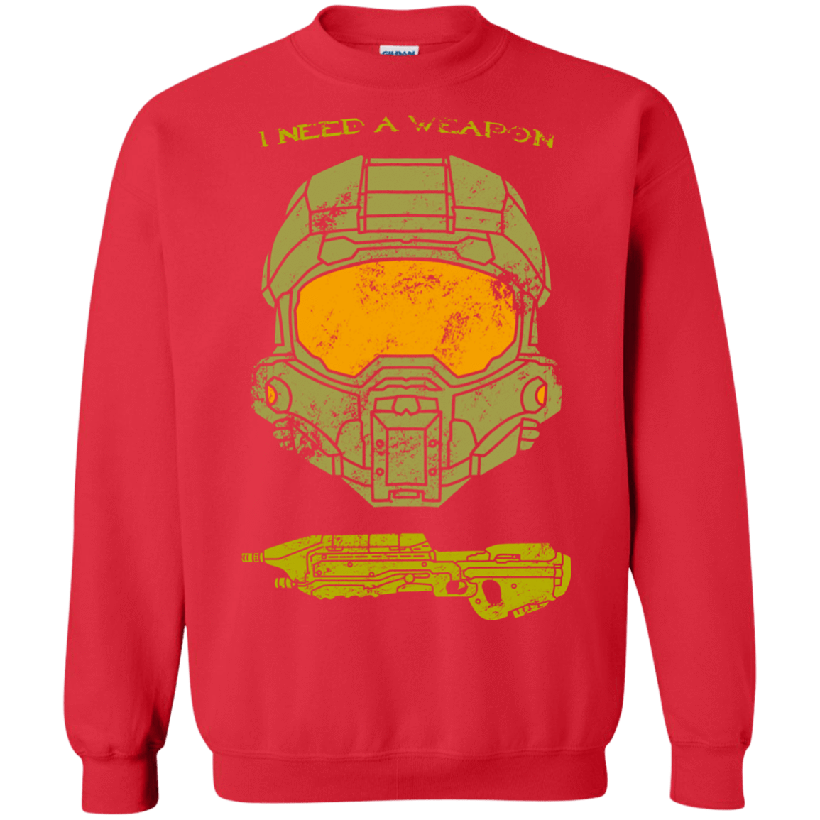 Sweatshirts Red / S Need a Weapon Crewneck Sweatshirt