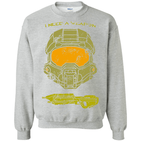 Sweatshirts Sport Grey / S Need a Weapon Crewneck Sweatshirt