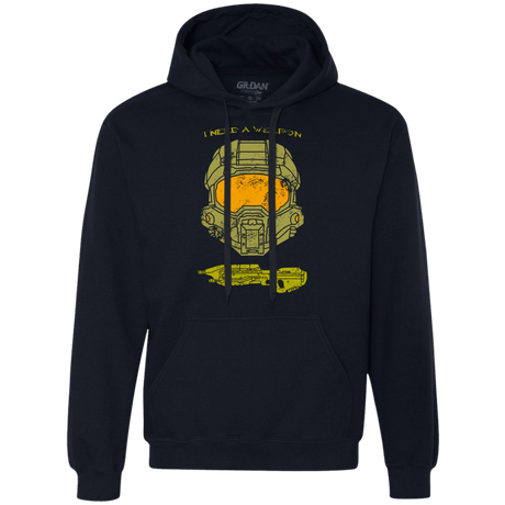 Sweatshirts Navy / S Need a Weapon Premium Fleece Hoodie