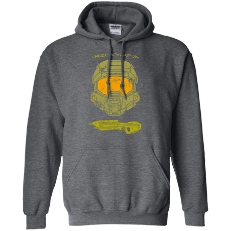 Sweatshirts Dark Heather / S Need a Weapon Pullover Hoodie