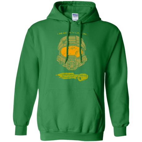 Sweatshirts Irish Green / S Need a Weapon Pullover Hoodie