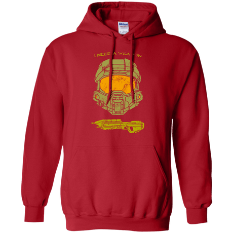 Sweatshirts Red / S Need a Weapon Pullover Hoodie