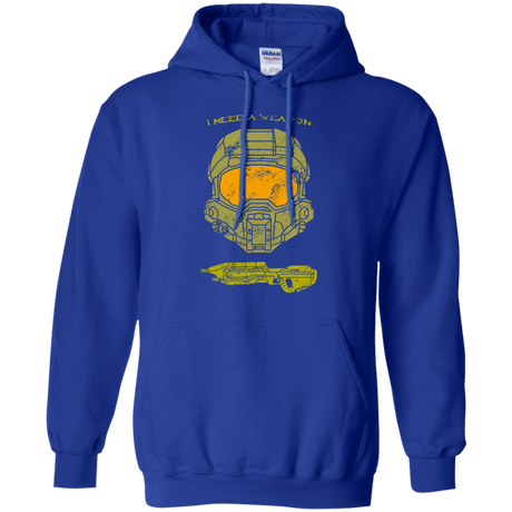 Sweatshirts Royal / S Need a Weapon Pullover Hoodie