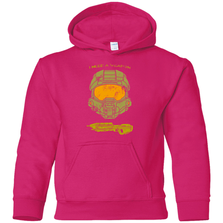 Sweatshirts Heliconia / YS Need a Weapon Youth Hoodie