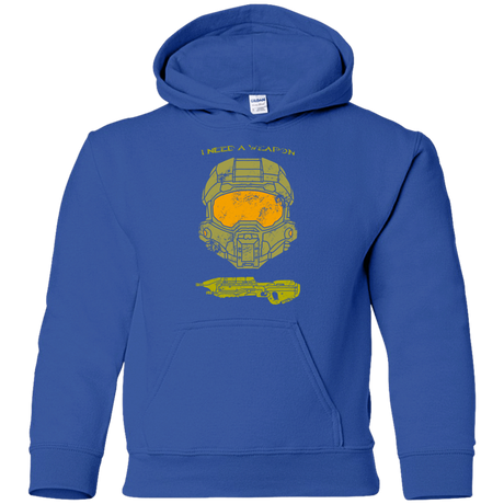 Sweatshirts Royal / YS Need a Weapon Youth Hoodie