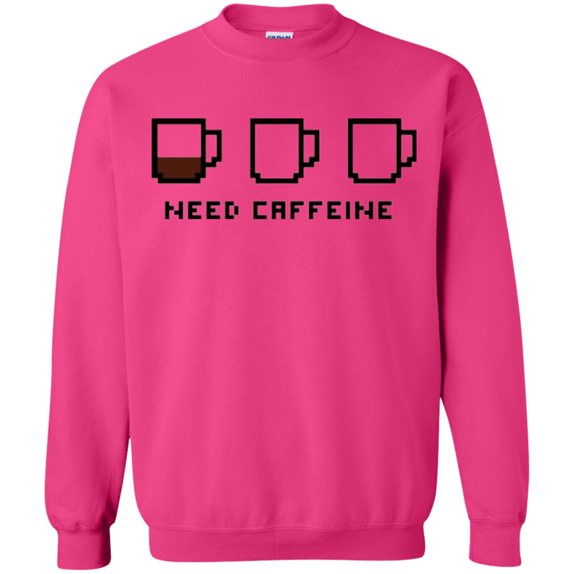 Sweatshirts Heliconia / Small Need Caffeine Crewneck Sweatshirt