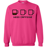 Sweatshirts Heliconia / Small Need Caffeine Crewneck Sweatshirt