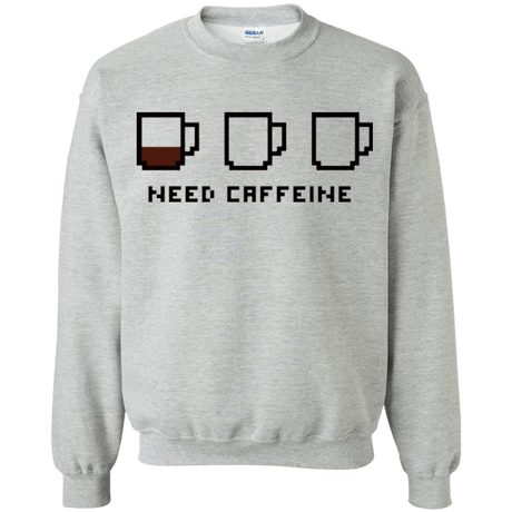 Sweatshirts Sport Grey / Small Need Caffeine Crewneck Sweatshirt