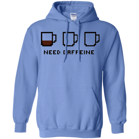 Sweatshirts Carolina Blue / Small Need Caffeine Pullover Hoodie