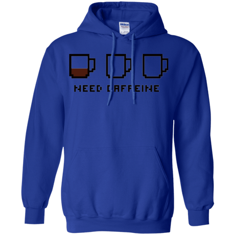 Sweatshirts Royal / Small Need Caffeine Pullover Hoodie