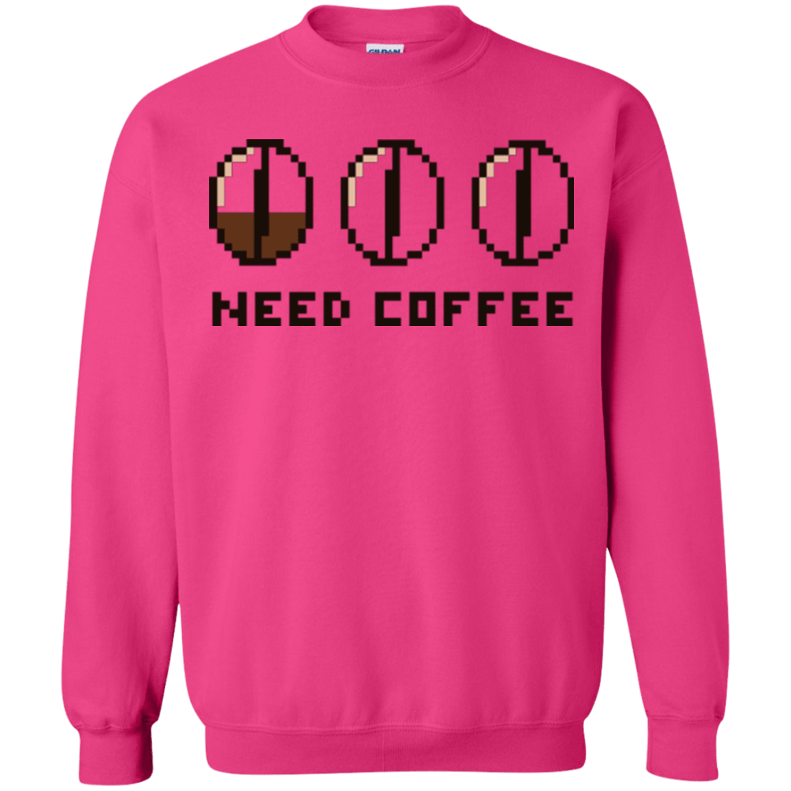 Sweatshirts Heliconia / Small Need Coffee Crewneck Sweatshirt