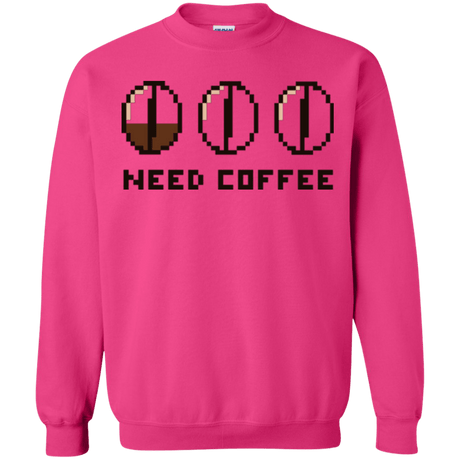 Sweatshirts Heliconia / Small Need Coffee Crewneck Sweatshirt