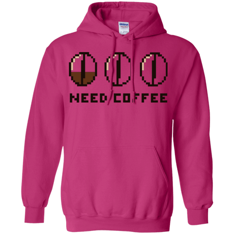 Sweatshirts Heliconia / Small Need Coffee Pullover Hoodie