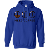 Sweatshirts Royal / Small Need Coffee Pullover Hoodie