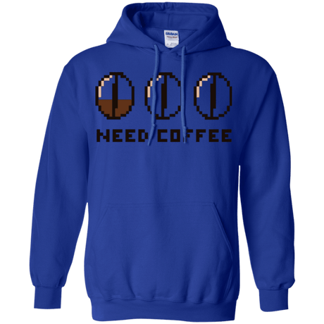 Sweatshirts Royal / Small Need Coffee Pullover Hoodie