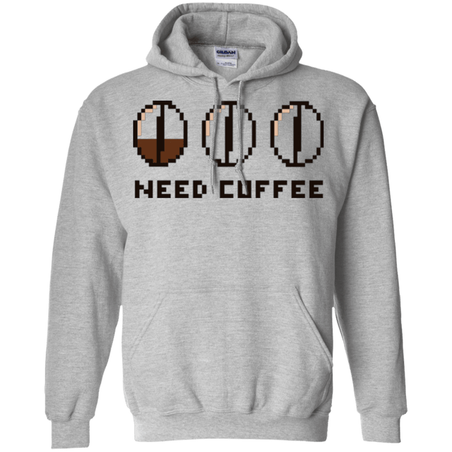 Sweatshirts Sport Grey / Small Need Coffee Pullover Hoodie