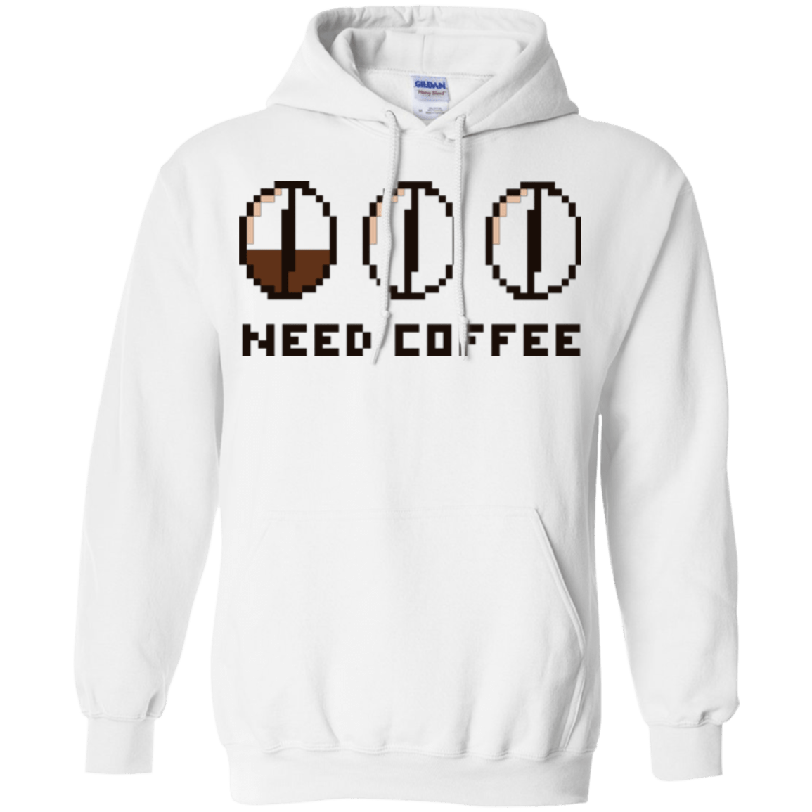 Sweatshirts White / Small Need Coffee Pullover Hoodie