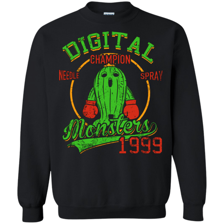 Sweatshirts Black / Small Needle Spray Crewneck Sweatshirt