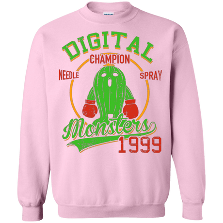 Sweatshirts Light Pink / Small Needle Spray Crewneck Sweatshirt