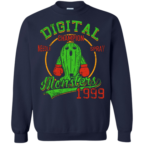 Sweatshirts Navy / Small Needle Spray Crewneck Sweatshirt