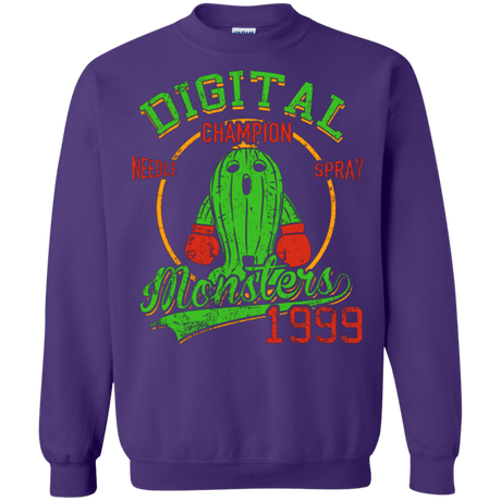 Sweatshirts Purple / Small Needle Spray Crewneck Sweatshirt