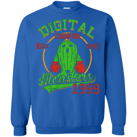 Sweatshirts Royal / Small Needle Spray Crewneck Sweatshirt